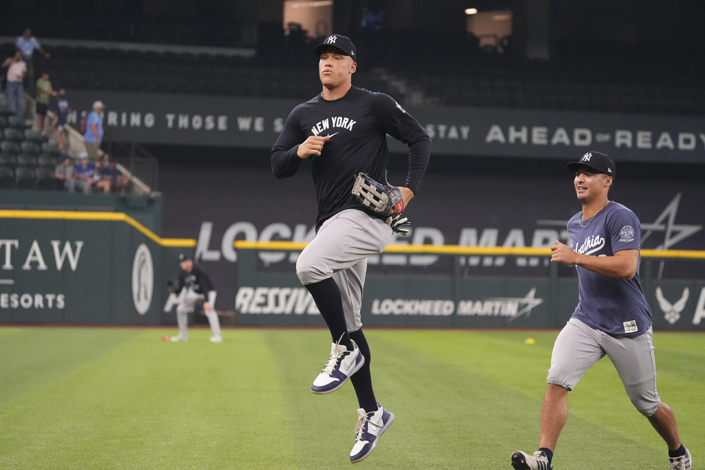 MLB/四連敗的洋基終於等到他!「法官」賈吉回歸激勵全隊士氣