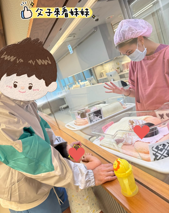 愷樂爆嫁給上海醫師！老公首現身「帶兒子隔窗探望」她笑：先生花的錢