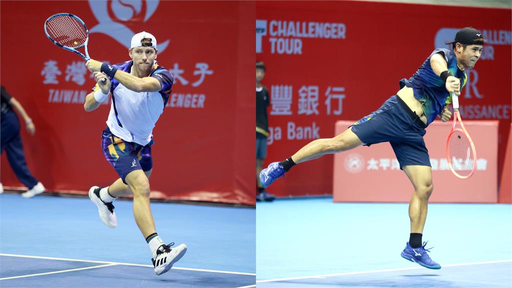 網球(影)/華國三太子盃8強點燃戰火!頭號種子達克沃思直落二闖男單4強