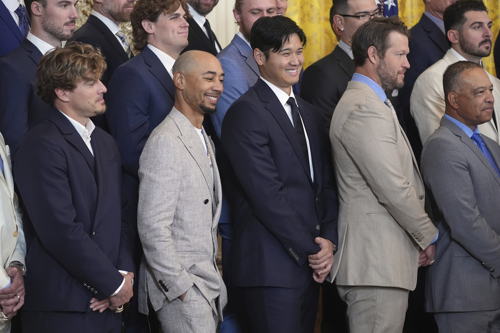 MLB(影)/川普大讚大谷翔平是電影明星 還邀他進橢圓形辦公室