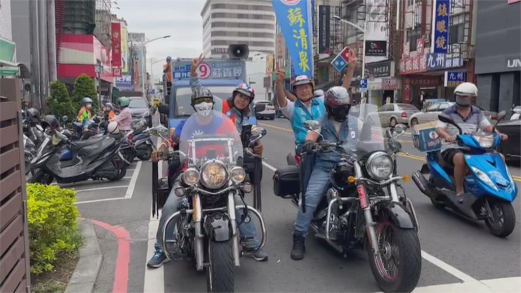 最後衝刺!周春米市場拜票搏感情 潘孟安助陣陪同車隊掃街