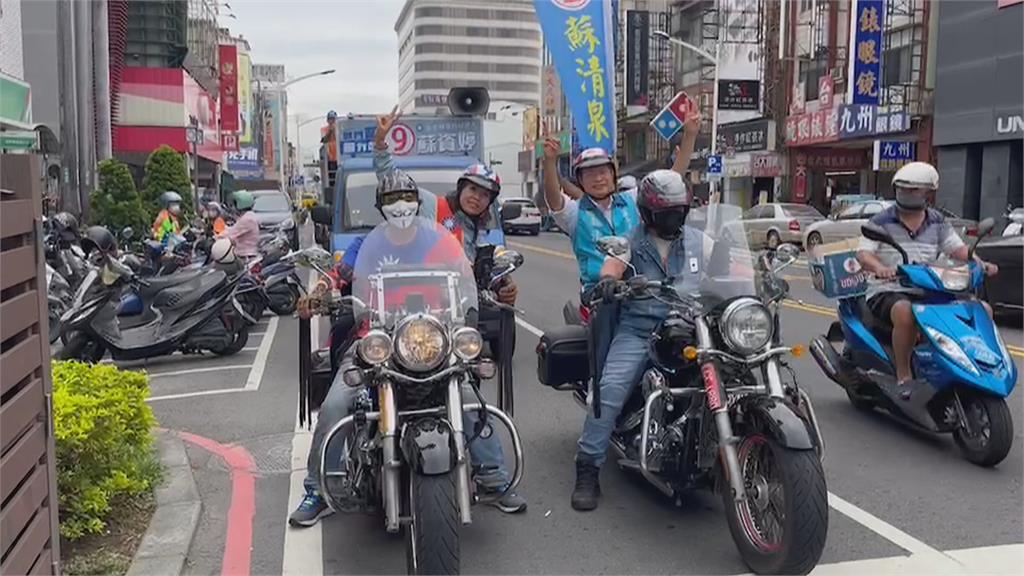 最後衝刺！周春米市場拜票搏感情　潘孟安助陣陪同車隊掃街