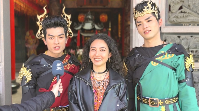 媽祖單元劇豐原開拍　黃湘婷飾演「龐克風」媽祖化身