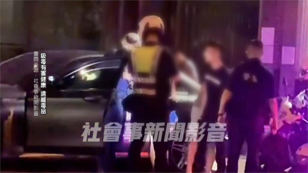 違停斑馬線遭盤查 警聞「異常燃燒氣味」後座搜出K毒