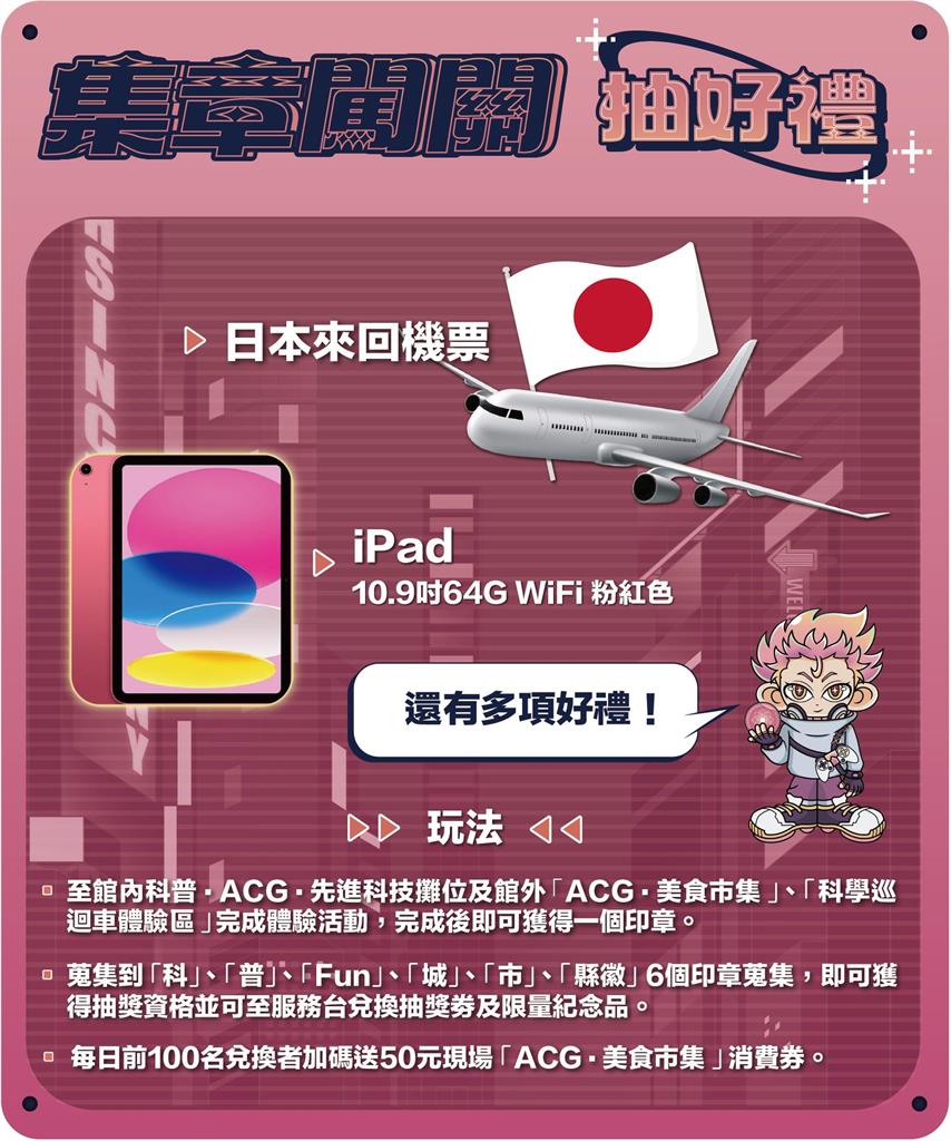 新竹縣「科學教育月」 10/5開跑 3大亮點活動、近百互動展攤 好玩、好逛還可抽