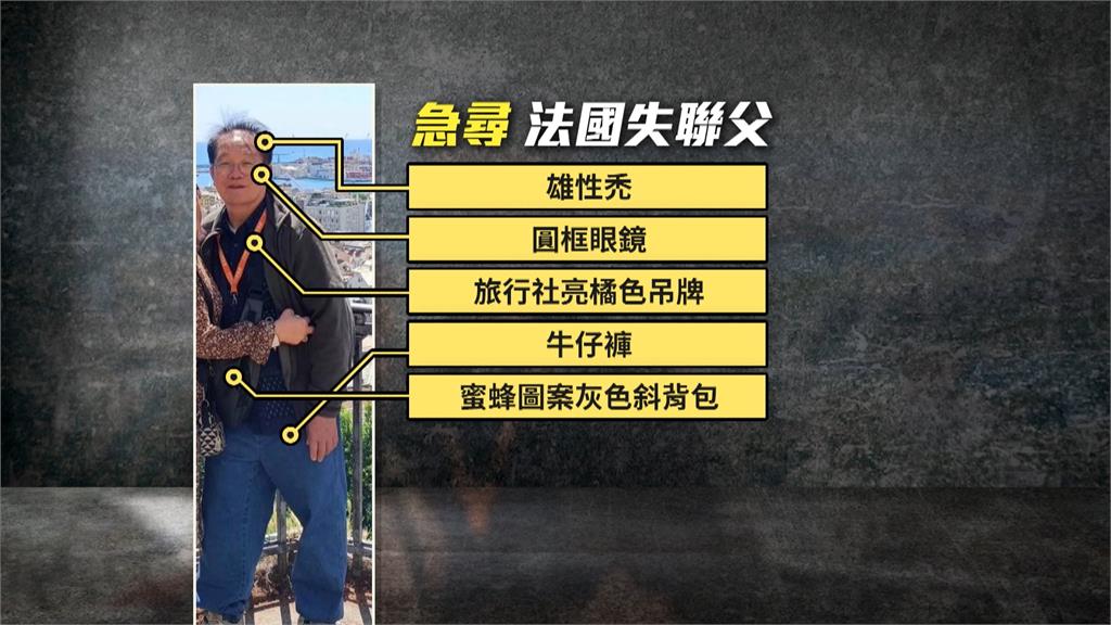 找到了!跟團遊南歐11天 66歲男走失 疑身體不適被救護車載走