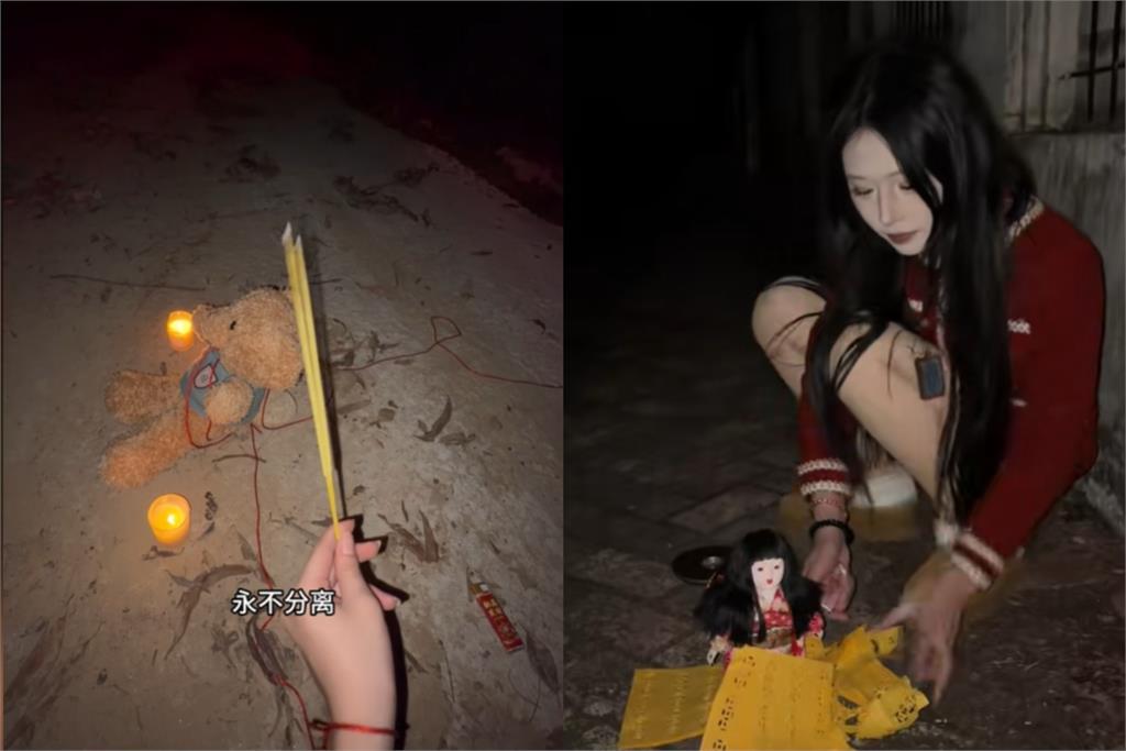 昔拿棺材釘爆砸觀音像！24歲正妹網紅生前最後影片「竟傳詭異男笑聲」畫面曝光