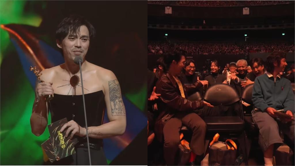 金音獎女歌手起身「白長裙整件扯下」!她曝「XX掉出」險走光全場嚇傻