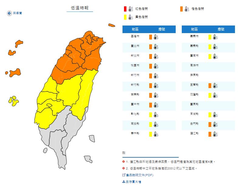 快新聞／又濕又冷！ 低溫特報擴及19縣市  雨彈炸北北基