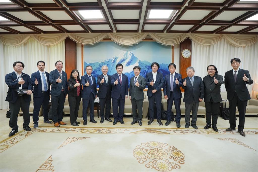快新聞/接待熊本縣山鹿市長訪團 林佳龍:台日情誼緊密連結