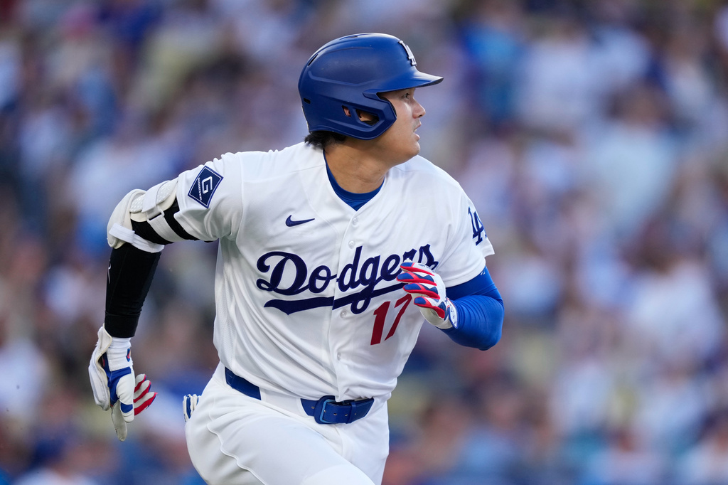 MLB(影)／左膝發炎仍開轟！大谷翔平帶傷轟本季第21轟　明星賽將接受治療