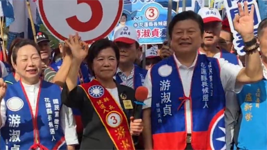 花蓮縣長抽籤出事！國民黨候選人才喊這句「假牙疑噴出」畫面全放送　傅崐萁反應曝光
