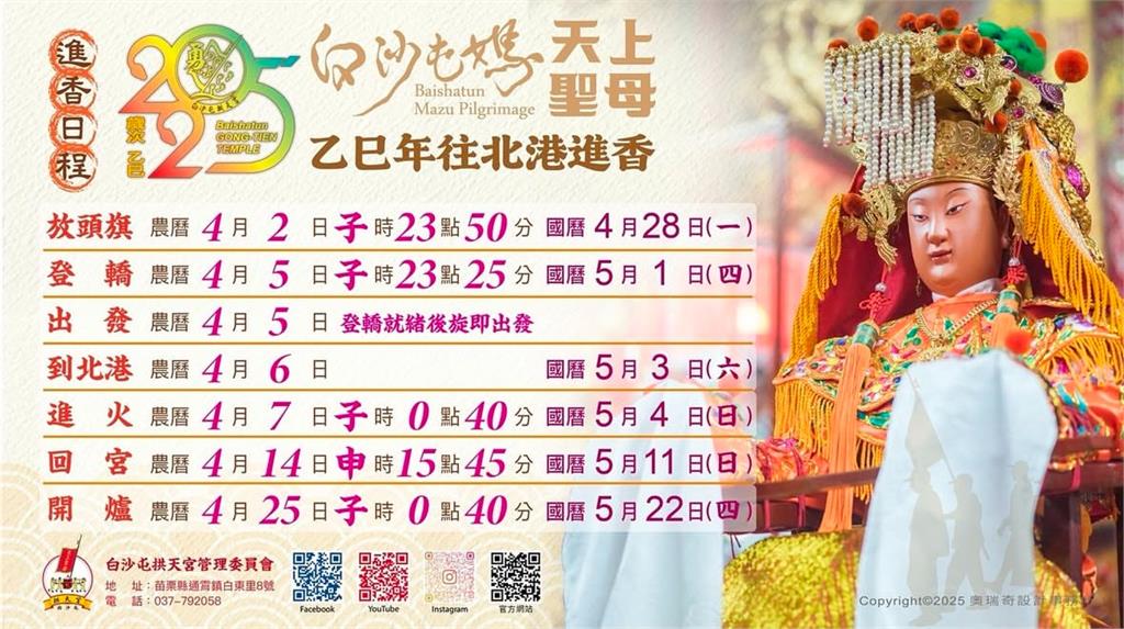 罷團跟隨媽祖快閃催票!號召「粉紅超跑行動」沿途收連署…拱天宮回應了