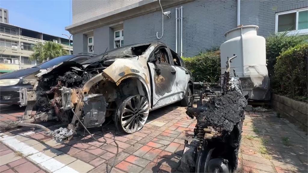 台中酒駕男肇逃「拖機車爆炸」成火龍！　民眾圍堵制伏