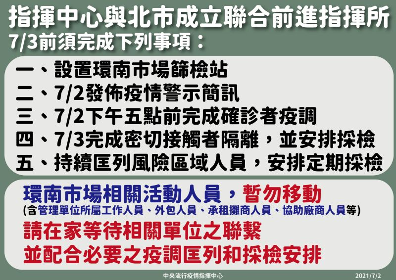 快新聞／與北市成立聯合指揮所　陳時中：今下午5時前就會完成把確診者疫調