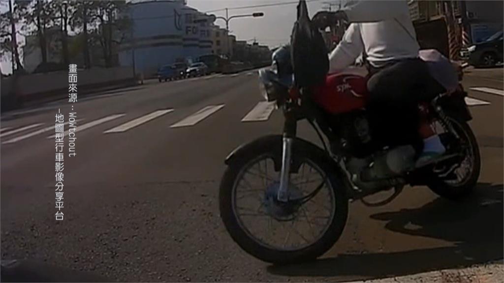 危險！　男闖大貨車「視線盲區」撿東西　目擊民眾嚇壞