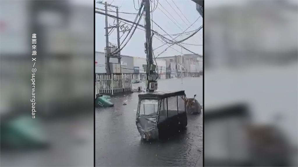 中國北戴河閉門會議還沒落幕 北京罕見暴雨慘淹水