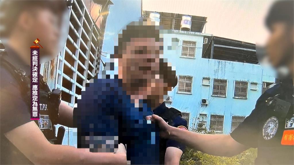 台東警匪追逐！駕駛違規拒檢撞警車、襲警，３員警受傷。