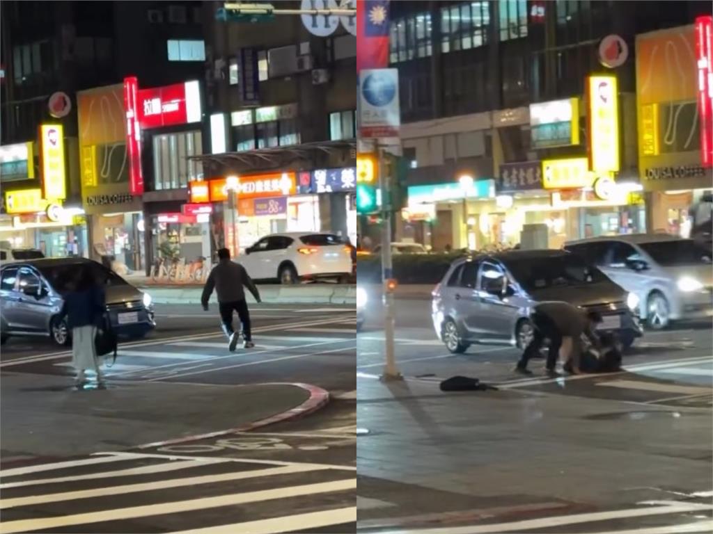 快訊/不只北捷中山!善導寺也爆「隨機攻擊」1男失控逼近女路人畫面曝