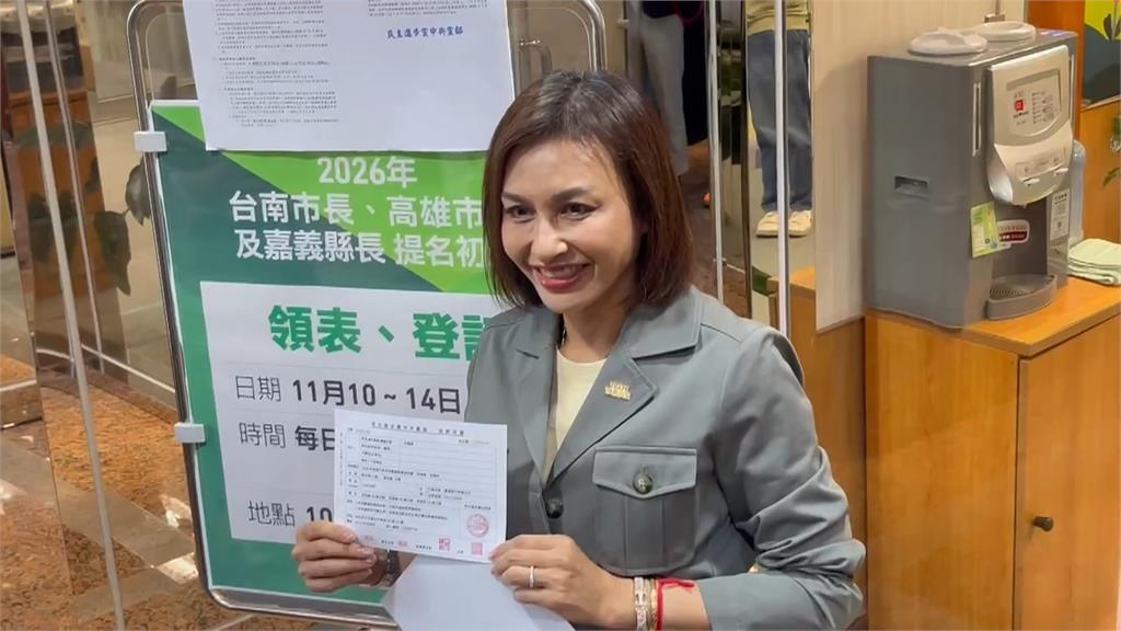 黨內初選登記 賴瑞隆:延續高雄光榮 蔡易餘喊:創造嘉義八個第一