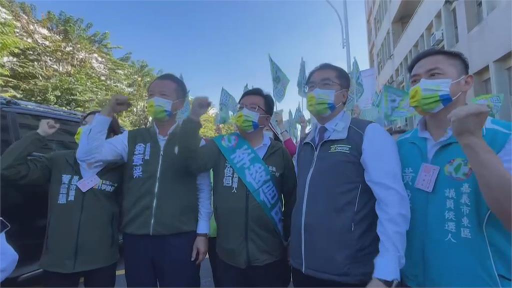 12/18嘉市長選舉 黃敏惠抽中1號 李俊俋2號