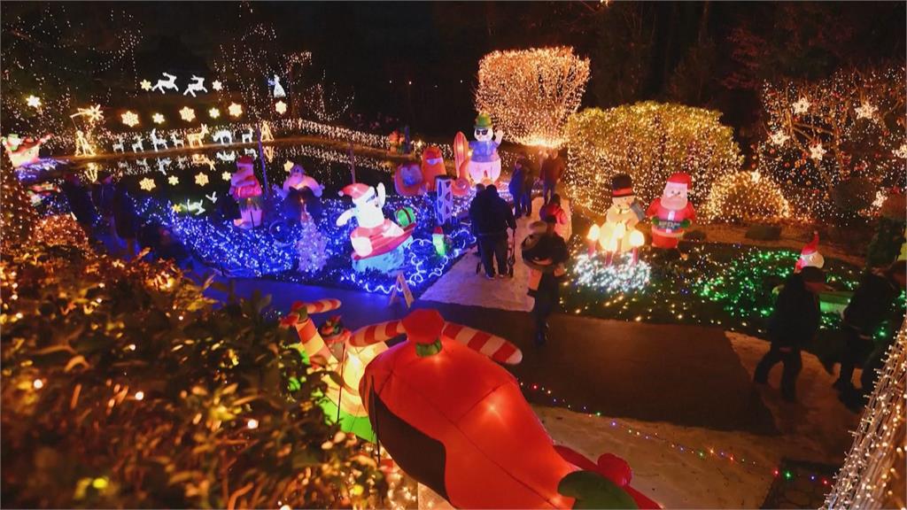 近百萬顆耶誕燈飾! 維也納富豪家族打造「歐洲最大耶誕樂園」