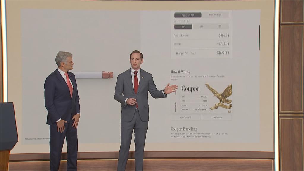 全球最低價？川普宣布藥物折扣網上線　瘦瘦筆下殺近1.5折