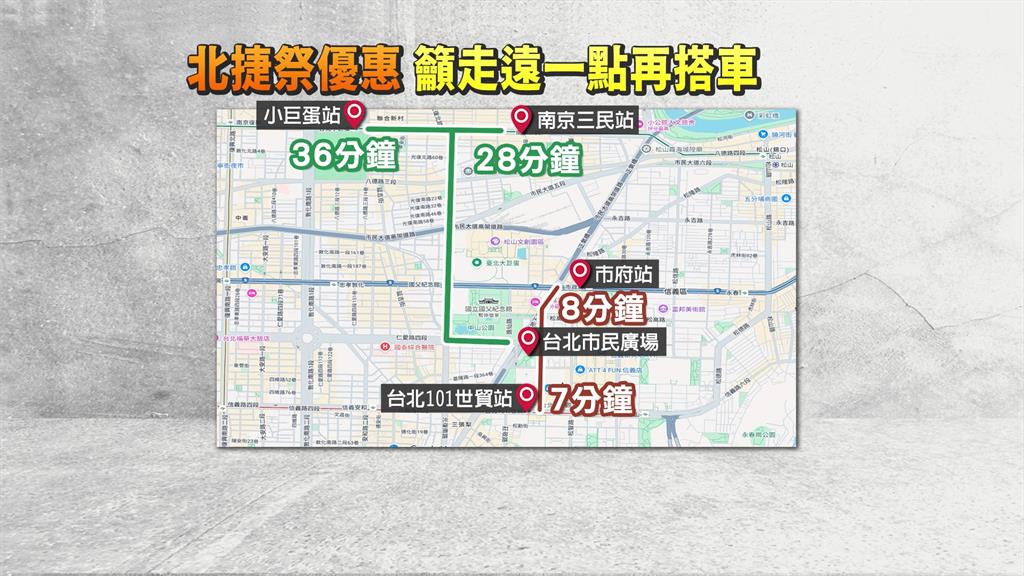 跨年疏運北捷「重頭戲」　分流！這兩站進出搭車免費