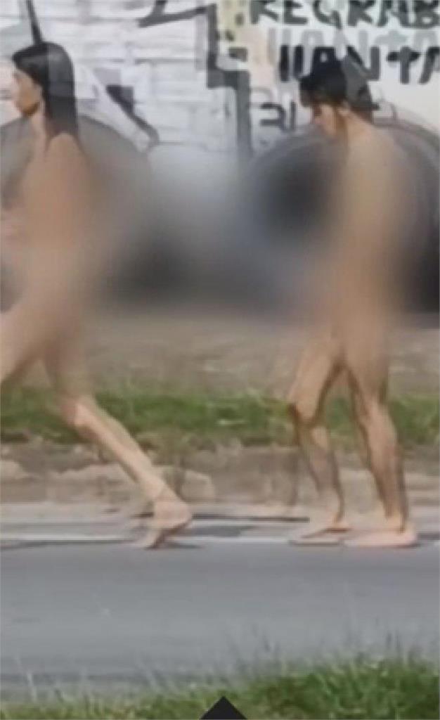3男女「全裸逛大街」多片流出　肉身狂抖荒謬原因曝