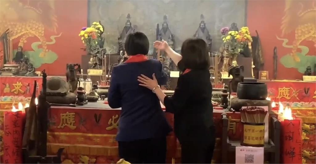 徐欣瑩初選勝出! 選前曾赴姜太公道場祈福 「七星燈」靈驗傳奇 話題再起!