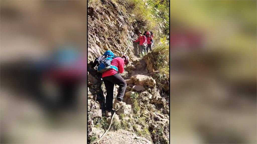 八通關西段登山客摔落邊坡　出動直升機吊掛平安送醫