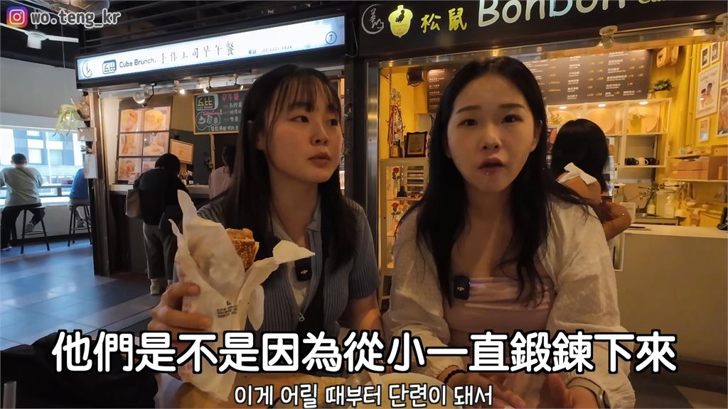 跟著民眾排隊吃台式早餐 「燒餅比臉大」讓韓妞驚:台灣人怎麼不會胖