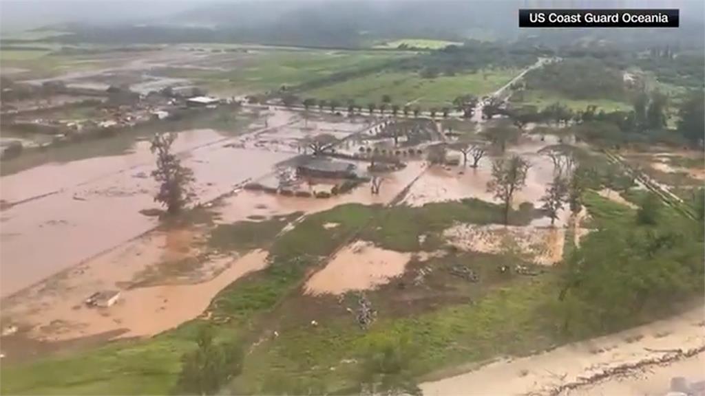 夏威夷面臨20年來最嚴重水災! 5千人撤離 損失逾10億美元