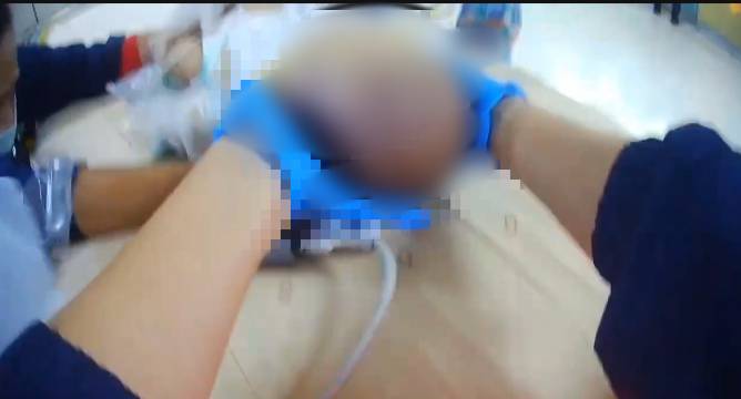 最新／父親心碎！嘉義1個月大男嬰「面部發黑」無呼吸心跳　送醫宣告不治