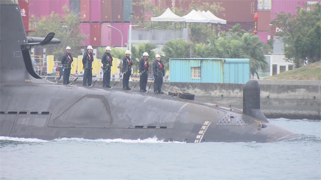 海鯤號第四次測試！　潛航相關科目水上模擬訓練
