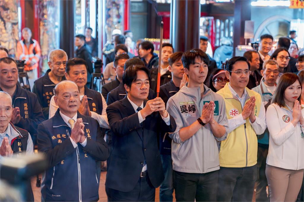 快新聞／接連輔選許淑華、吳崢　賴清德喊：栽培好人才為台灣、地方打拚