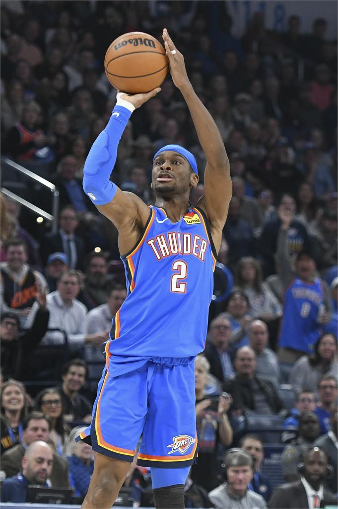 NBA(影)/狂砍生涯新高54分 雷霆少主SGA霸氣:這沒什麼特別的