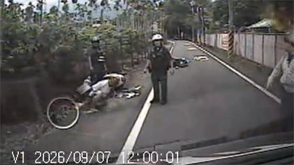正面撞警！　屏東毒蟲拒捕加速逃　害同夥女飛出慘摔