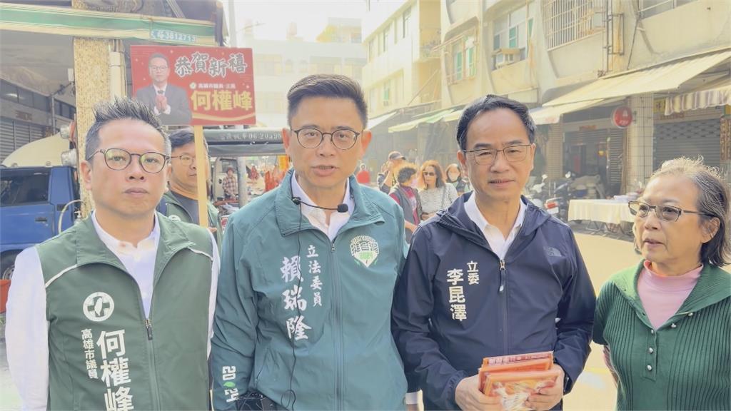 賴瑞隆初選獲勝持續謝票　陳亭妃22日展開感恩謝票