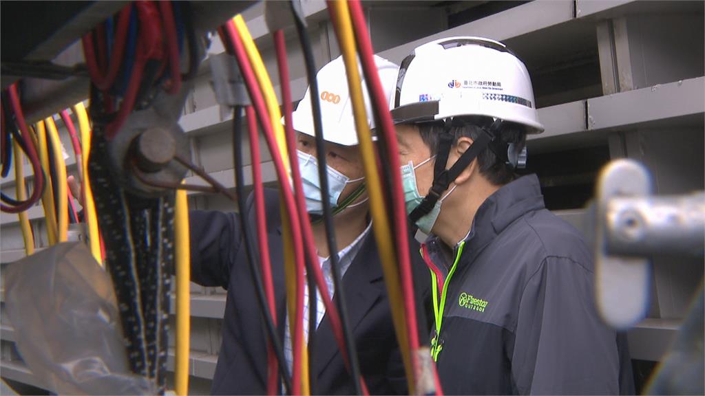 勞動局帶隊勞檢101煙火 要求北、東受風面加強防護