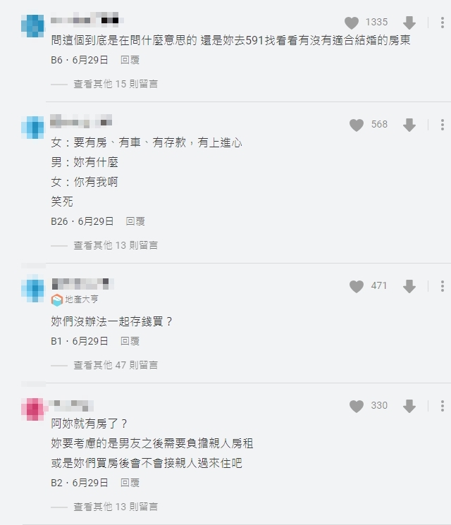 見男友家租屋…妹子問「沒房可以嫁嗎?」 全網戰翻:只想撿現成的