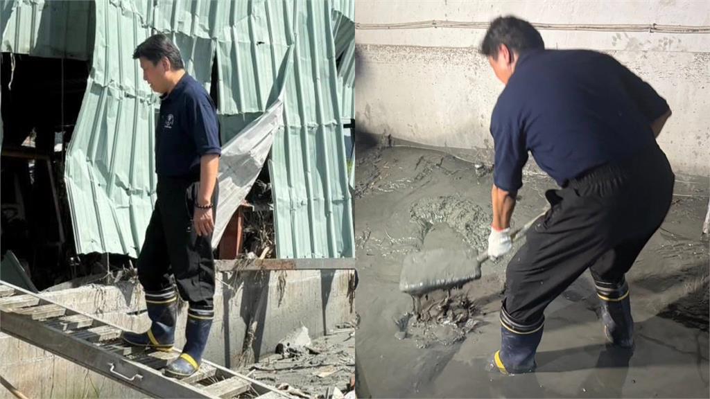 志工起哄傅崐萁挖土「暗黑周子瑜」也在場！網刷一排謝謝：終於讓總召髒了鞋子