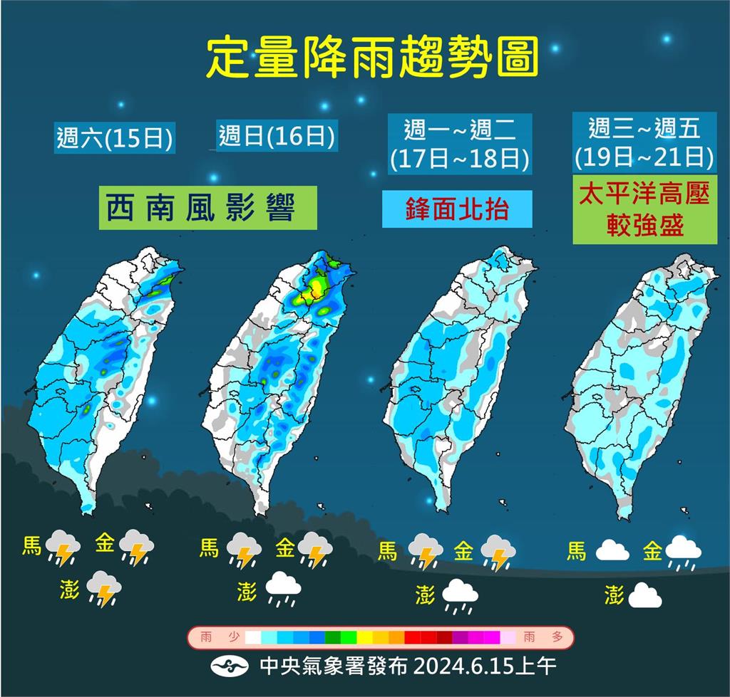 快新聞/大台北、花東今飆36度高溫! 苗栗以南雨要下到「這一天」