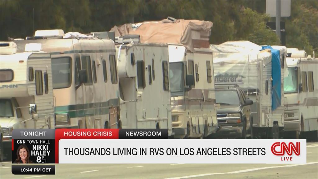 付不起高昂租金　洛杉磯興起「以車為家」遊牧民族