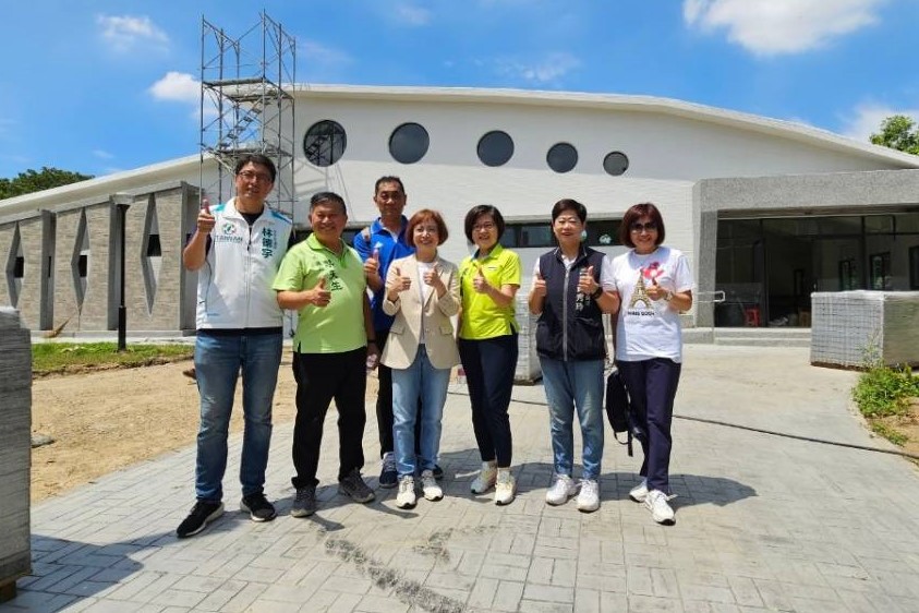 快新聞／何欣純會勘台中康橋輕艇基地　盼國手遠征巴黎奧運發光發熱