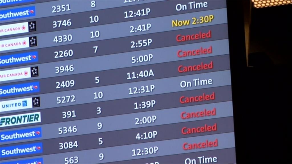 Omicron大亂耶誕新年假期　全球6千航班取消