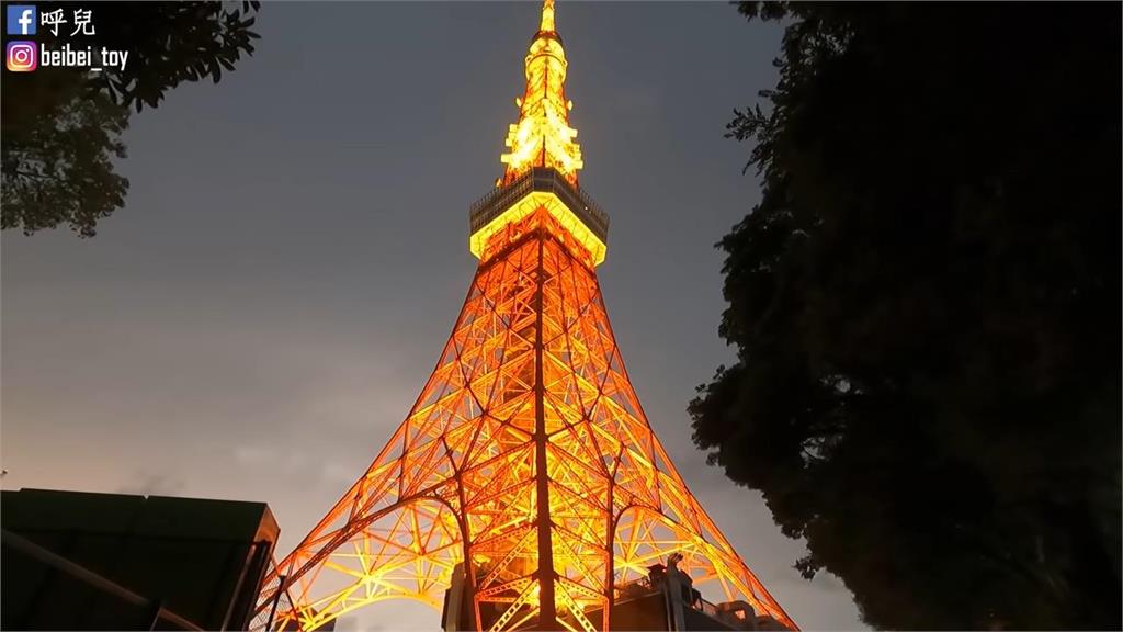 就是挺台灣！日本台灣祭舉行太魯閣事故募款　東京鐵塔燈光秀絕美相襯