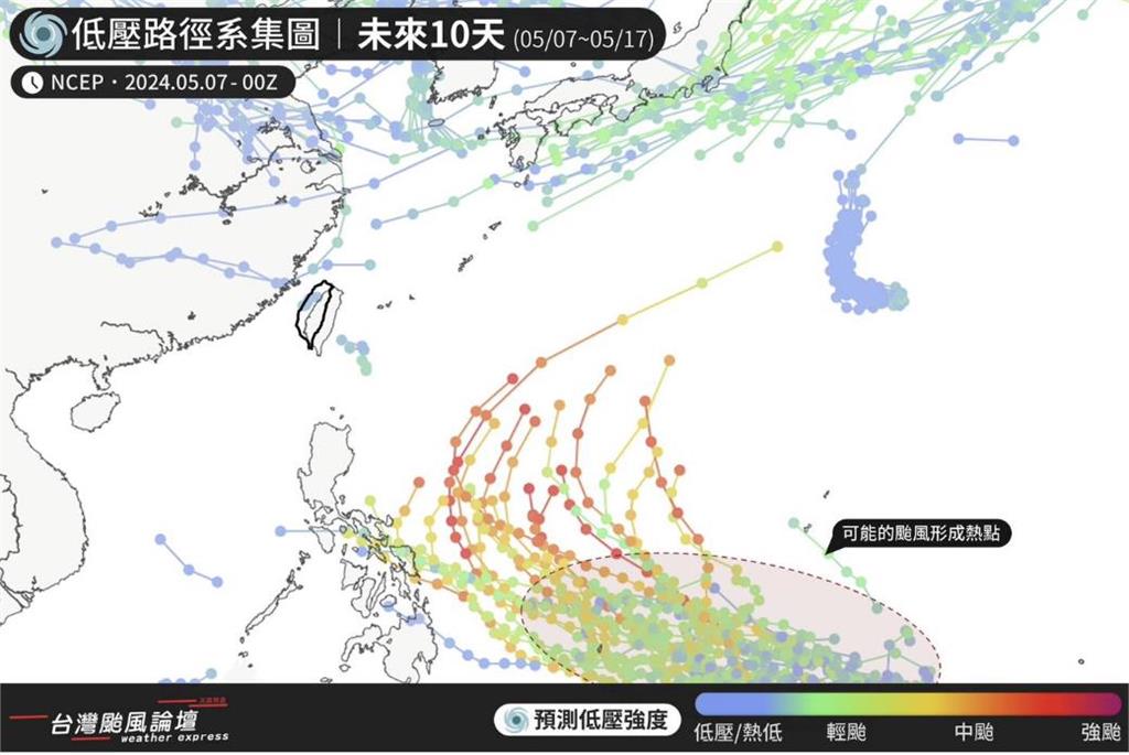 久違颱風「這天」正式報到？專家見1訊號：未來10天「1颱風」恐生成