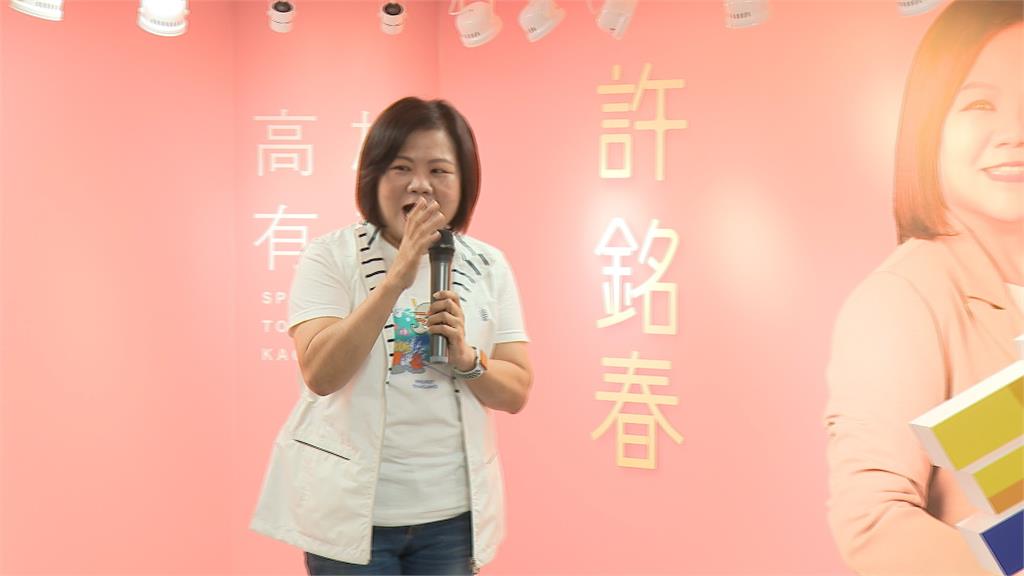 謝宜容送名牌絲巾?黃益中說話了! 高雄選情意外火燒...許銘春被批不用選了