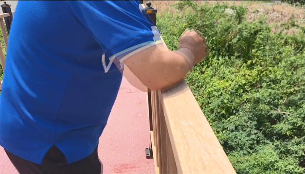屏東枋山海邊步道扶手藏危機 遊客手肘遭刺傷送醫